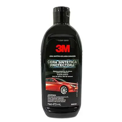 Cera Sintética Liquida para Autos 3M 39030 473 ml