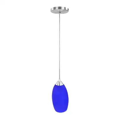 Candil Decorativo Azul Maxxi MX-CL7002-2 Vidrio Soplado