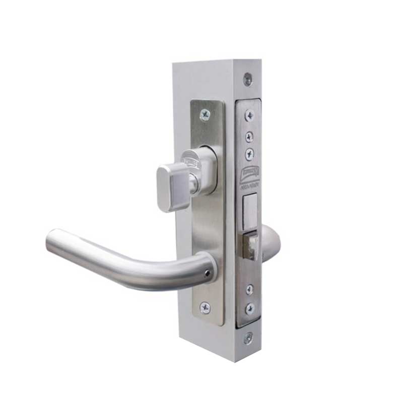Cerradura para puerta de aluminio