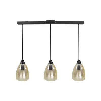 Candil para Techo Cristal Ámbar Maxxi MX-CL1810/AMB/3