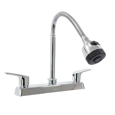 Mezcladora para Fregadero Genflux MZCO250FLPL Cromo 8 pulg