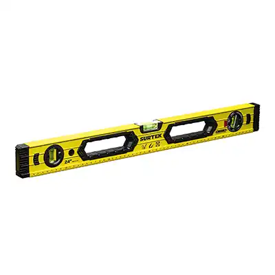 Nivel de Aluminio 24 Pulg Surtek NI24M 3 Gotas