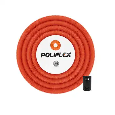 Poliflex Naranja P-LNA16-100 sin Guía 3/8 Pulg 100m