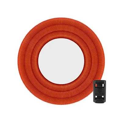 Poliflex Naranja P-LNA20-005 Rollo 5m sin Guía 1/2 Pulg