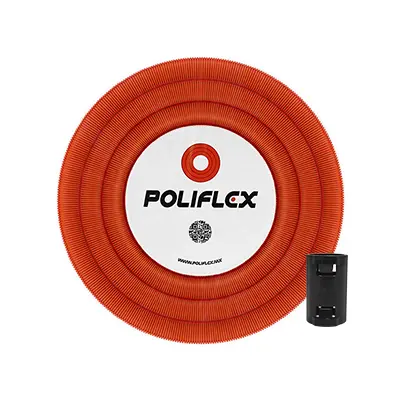 Poliflex Naranja P-LNA25-015 Rollo 15m sin Guía 3/4 Pulg