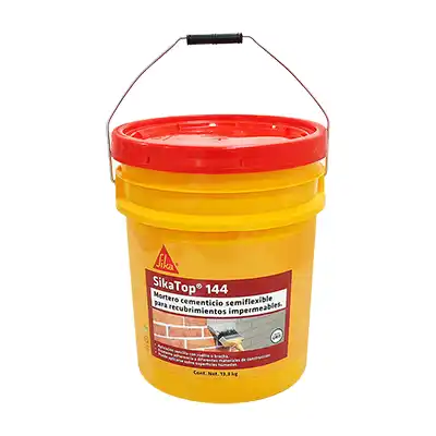 Mortero Cementicio Semiflexible SikaTop 144 Gris 13.3 Kg