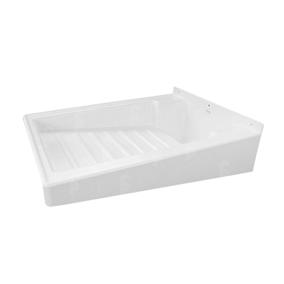 Lavadero De Plástico 60x46 cm Empotrar Silplas 546 Blanco