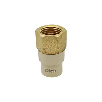 Adaptador Hembra CPVC Inserción Bronce Dica 403CPVC03.13