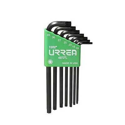 Juego Llaves L Torx Largas Urrea 4972TL 7pzas