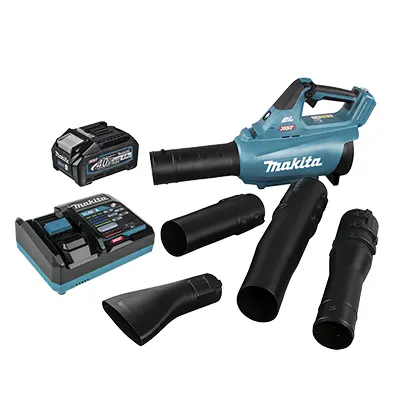 Sopladora Inalámbrica 40V Makita UB001G Batería y Cargador