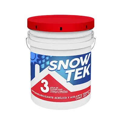 Impermeabilizante Snowtek 3 Años Aislante 18L Terracota