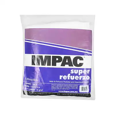 Malla para Impermeabilizar Impac Super Refuerzo 1.10m x 10m